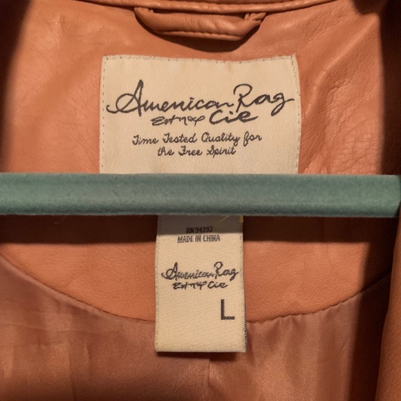 ❌SOLD American Rag pink quilted Moro jacket - Picture 3 of 6